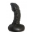 Чёрный анальный плаг с пупырышками для стимуляции простаты - 9,5 см. - LOVETOY (А-Полимер) - в Подольске купить с доставкой