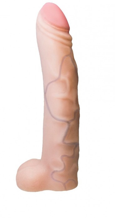 Фаллическая насадка REAL Standard - 17 см. - LOVETOY (А-Полимер) - купить с доставкой в Подольске
