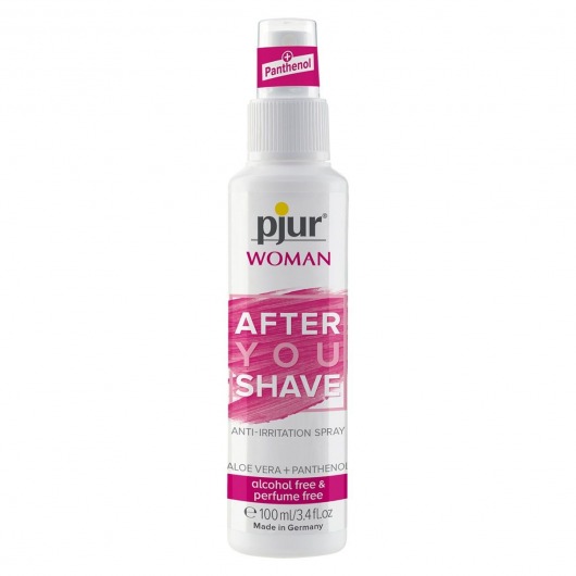 Спрей после бритья pjur WOMAN After You Shave Spray - 100 мл. - Pjur - купить с доставкой в Подольске