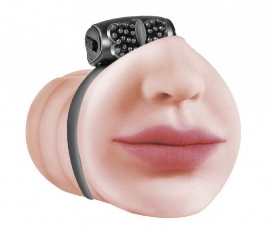 Мастурбатор-ротик с виброкольцом Satisfaction Beloved - Lola Games - в Подольске купить с доставкой