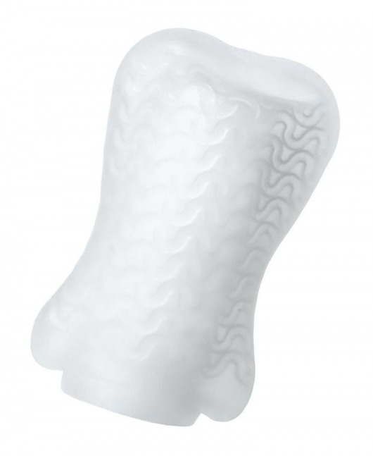 Белый мастурбатор A-Toys Pocket Wavy - A-toys - в Подольске купить с доставкой
