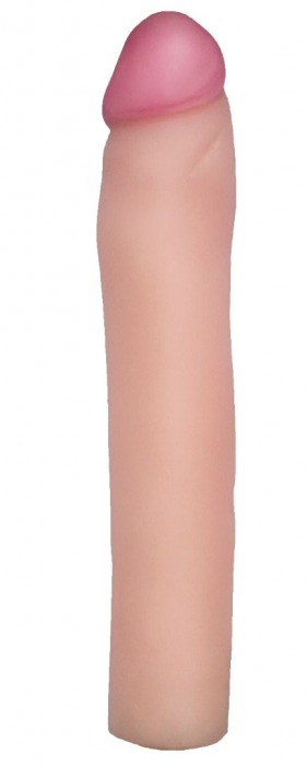 Телесная насадка для удлинения фаллоса - 19 см. - LOVETOY (А-Полимер) - в Подольске купить с доставкой