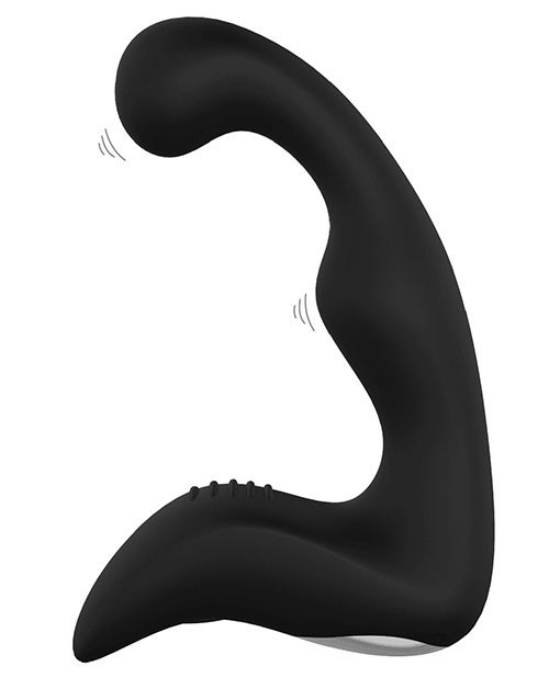 Чёрный перезаряжаемый массажёр простаты BOOTY PLEASER - Dream Toys - в Подольске купить с доставкой