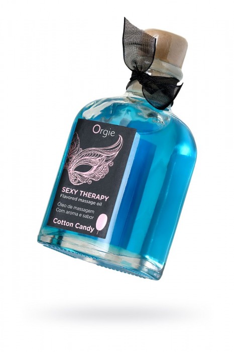 Массажное масло Orgie Lips Massage со вкусом сахарной ваты - 100 мл. - ORGIE - купить с доставкой в Подольске
