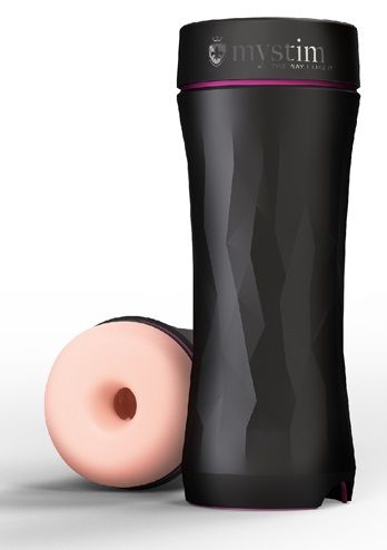 Мастурбатор-анус Opus E Donut с возможностью подключения электростимуляции - MyStim - купить с доставкой в Подольске