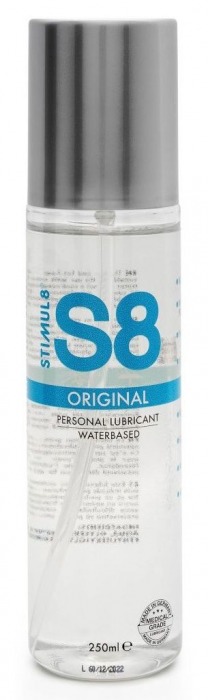 Универсальный лубрикант на водной основе S8 Original Lubricant - 250 мл. - Stimul8 - купить с доставкой в Подольске
