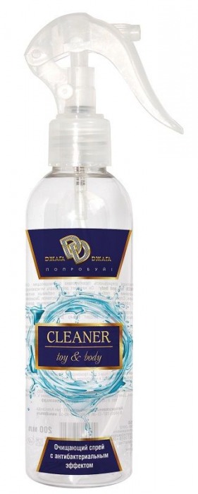 Очищающий спрей CLEANER toy and body - 200 мл. - БиоМед - купить с доставкой в Подольске