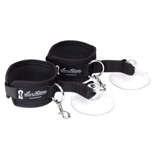 Наручники с присосками Sexy Suction - Lux Fetish - купить с доставкой в Подольске