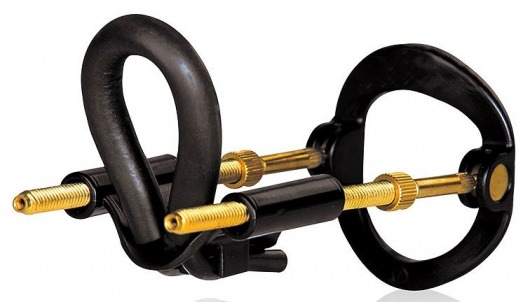 Черный экстендер-растяжитель пениса - Sex Expert - в Подольске купить с доставкой