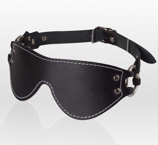 Маска из натуральной кожи с контрастной строчкой по краю - Sitabella - купить с доставкой в Подольске