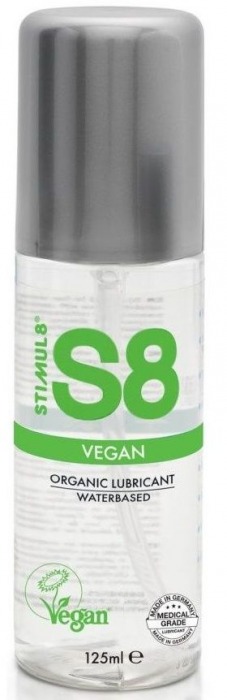 Веганский лубрикант на водной основе S8 Vegan Lube - 125 мл. - Stimul8 - купить с доставкой в Подольске