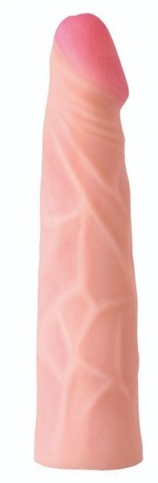 Телесная насадка на Harness с коннектором RED LINE - 19 см. - LOVETOY (А-Полимер) - купить с доставкой в Подольске