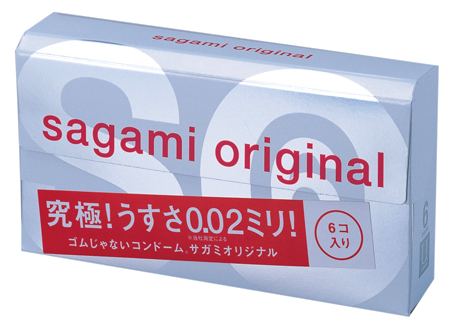 Ультратонкие презервативы Sagami Original - 6 шт. - Sagami - купить с доставкой в Подольске