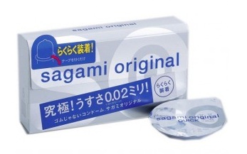 Ультратонкие презервативы Sagami Original QUICK - 6 шт. - Sagami - купить с доставкой в Подольске