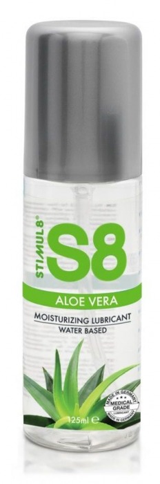 Лубрикант на водной основе S8 Aloe Vera Lube - 125 мл. - Stimul8 - купить с доставкой в Подольске