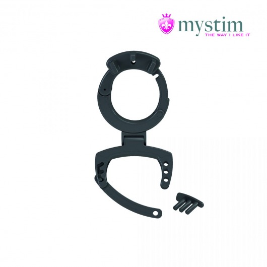 Пояс верности с электростимуляцией Pubic Enemy No 3 - MyStim - купить с доставкой в Подольске