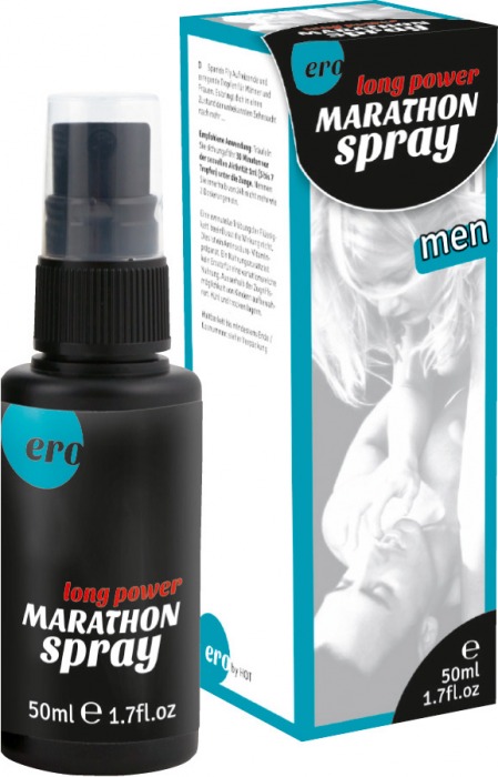 Пролонгирующий спрей для мужчин Long Power Marathon Spray - 50 мл. - Ero - купить с доставкой в Подольске