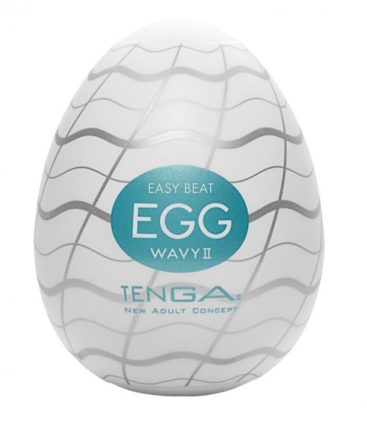 Мастурбатор-яйцо EGG Wavy II - Tenga - в Подольске купить с доставкой