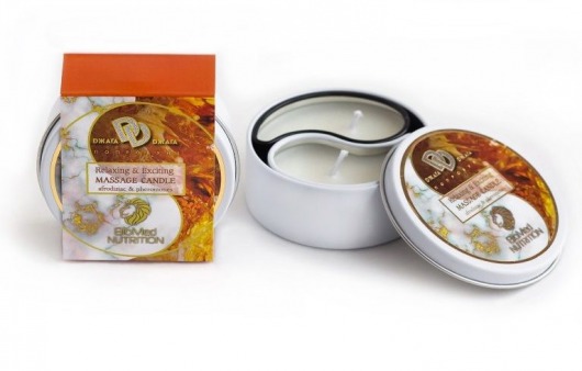 Массажная свеча  Янтарное утро - БиоМед - купить с доставкой в Подольске