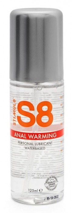Согревающий анальный лубрикант Stimul8 Warming Anal Lube - 125 мл. - Stimul8 - купить с доставкой в Подольске