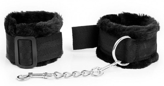 Черные оковы на регулируемых пряжках - Notabu - купить с доставкой в Подольске