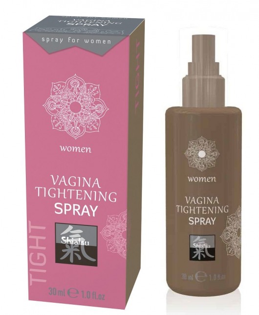 Сужающий интимный спрей VAGINA TIGHTENING - 30 мл. - Shiatsu - купить с доставкой в Подольске