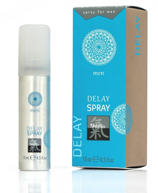 Пролонгирующий интимный спрей DELAY - 15 мл. - Shiatsu - купить с доставкой в Подольске