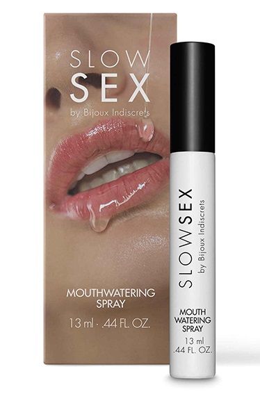 Спрей для усиления слюноотделения Slow Sex Mouthwatering Spray - 13 мл. - Bijoux Indiscrets - купить с доставкой в Подольске