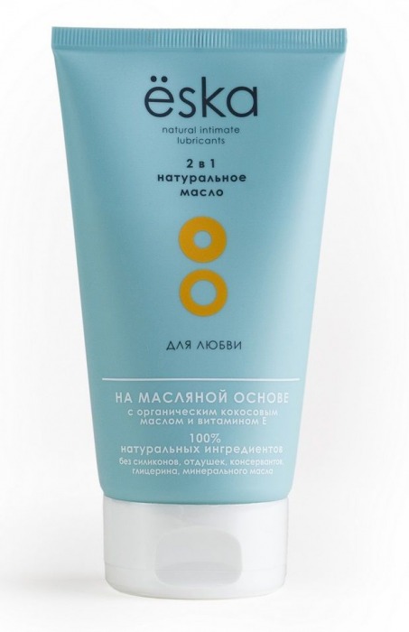 Лубрикант на масляной основе Ёska - 150 мл. - Eska - купить с доставкой в Подольске