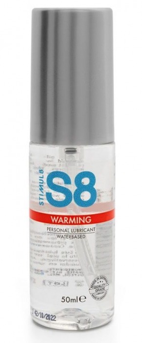 Cогревающий лубрикант на водной основе Stimul8 Warming Lube - 50 мл. - Stimul8 - купить с доставкой в Подольске