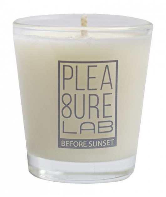 Массажная свеча Before Sunset с ароматом пачули - 50 мл. - Pleasure Lab - купить с доставкой в Подольске