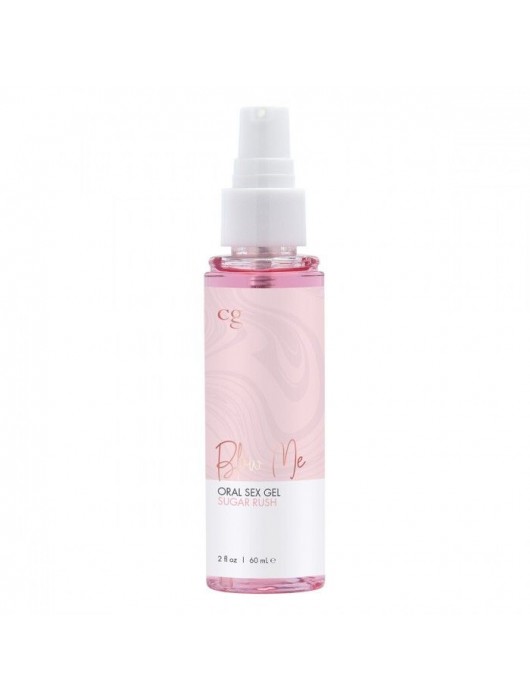 Гель для орального секса Sugar Rush с ароматом сладкой ваты - 60 мл. - CG - купить с доставкой в Подольске