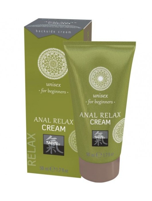Анальный крем Anal Relax Cream - 50 мл. - Shiatsu - купить с доставкой в Подольске