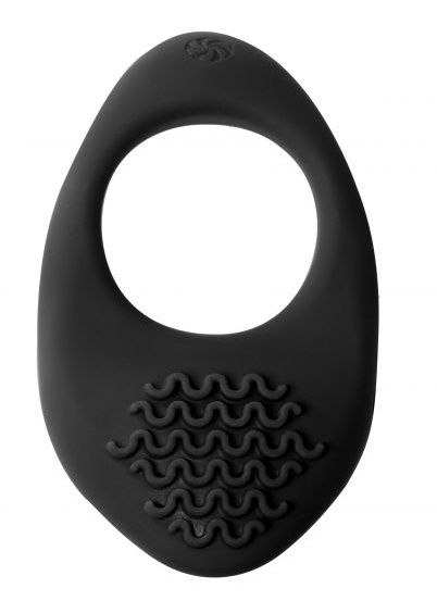 Черное эрекционное виброкольцо Pure Passion Moonshine - Lola Games - в Подольске купить с доставкой
