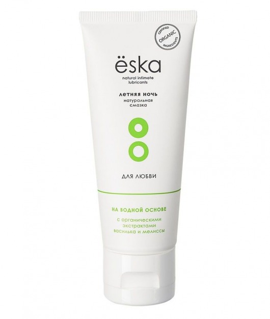 Лубрикант Ёska  Летняя ночь  на водной основе - 75 мл. - Eska - купить с доставкой в Подольске