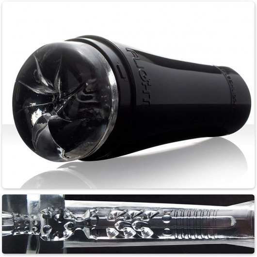 Черный мастурбатор-анус Fleshlight - Flight Pilot - Fleshlight - в Подольске купить с доставкой