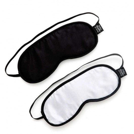 Набор из двух масок на глаза Soft Blindfold Twin Pack - Fifty Shades of Grey - купить с доставкой в Подольске