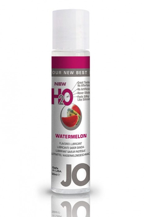Лубрикант с ароматом арбуза JO Flavored Watermelon - 30 мл. - System JO - купить с доставкой в Подольске