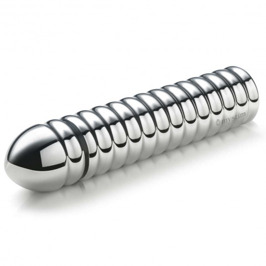 Рельефный фаллос для интенсивного электросекса Groovey George - 20 см. - MyStim - купить с доставкой в Подольске