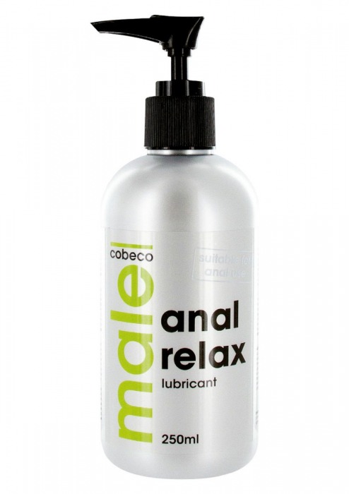Анальный лубрикант MALE Cobeco Anal Relax Lubricant - 250 мл. - Cobeco - купить с доставкой в Подольске