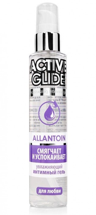 Увлажняющий интимный гель Active Glide Allantoin - 100 гр. - Биоритм - купить с доставкой в Подольске
