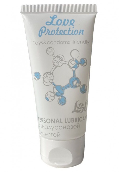 Увлажняющий лубрикант на водной основе Love Protection - 50 мл. - Lola Games - купить с доставкой в Подольске