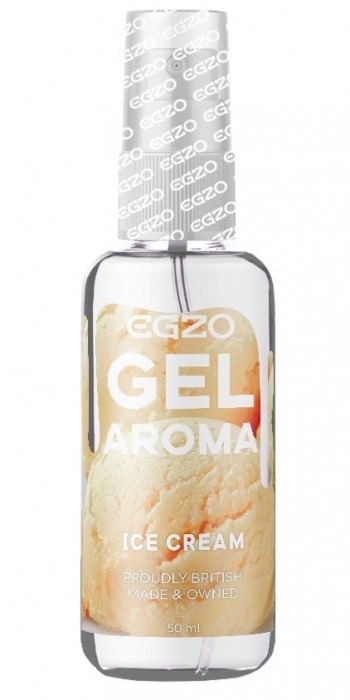 Интимный лубрикант EGZO AROMA с ароматом мороженого - 50 мл. - EGZO - купить с доставкой в Подольске