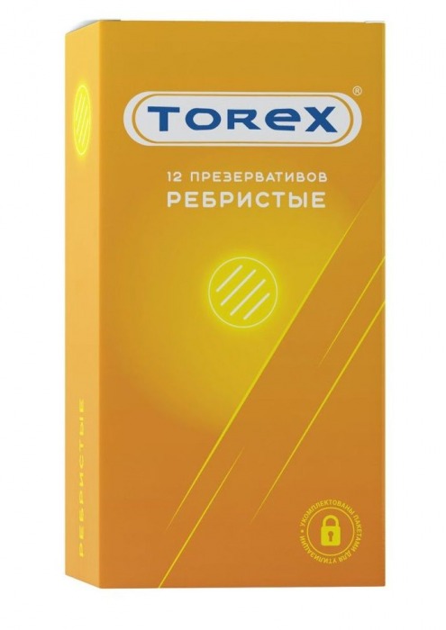 Текстурированные презервативы Torex  Ребристые  - 12 шт. - Torex - купить с доставкой в Подольске