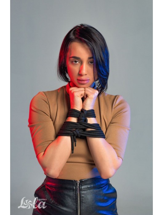 Черная веревка Do Not Disturb - 5 м. - Lola Games - купить с доставкой в Подольске