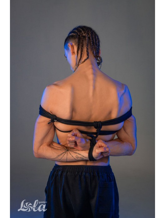 Черная веревка Do Not Disturb - 5 м. - Lola Games - купить с доставкой в Подольске