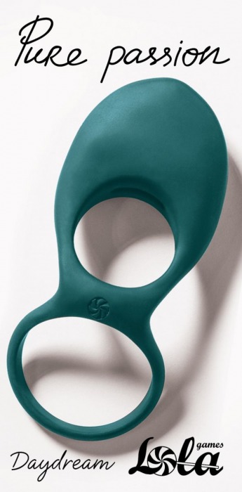 Зеленое эрекционное виброкольцо Daydream - Lola Games - в Подольске купить с доставкой