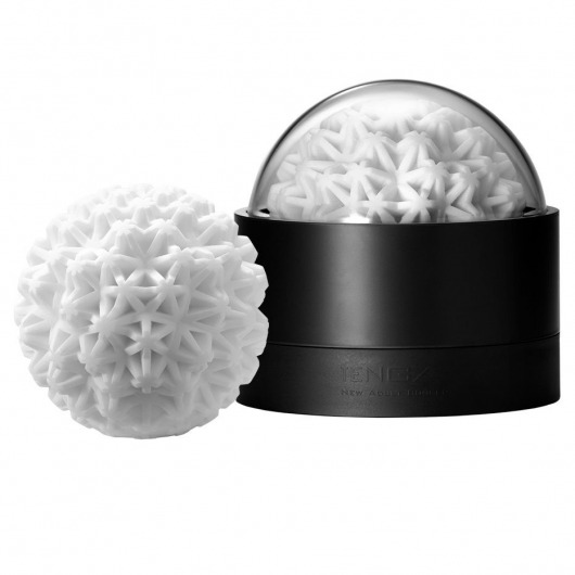 Белый мастурбатор Tenga Geo Coral - Tenga - в Подольске купить с доставкой