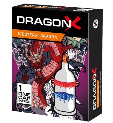 Презерватив Sitabella Dragon WESTERN с усиками - Sitabella - купить с доставкой в Подольске