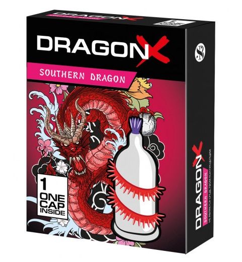 Презерватив Sitabella Dragon SOUTHERN с усиками - Sitabella - купить с доставкой в Подольске